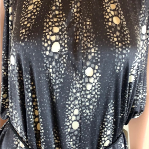 Ulla Johnson Abstract Print Slinky Belted Dress - Picture 3 of 7